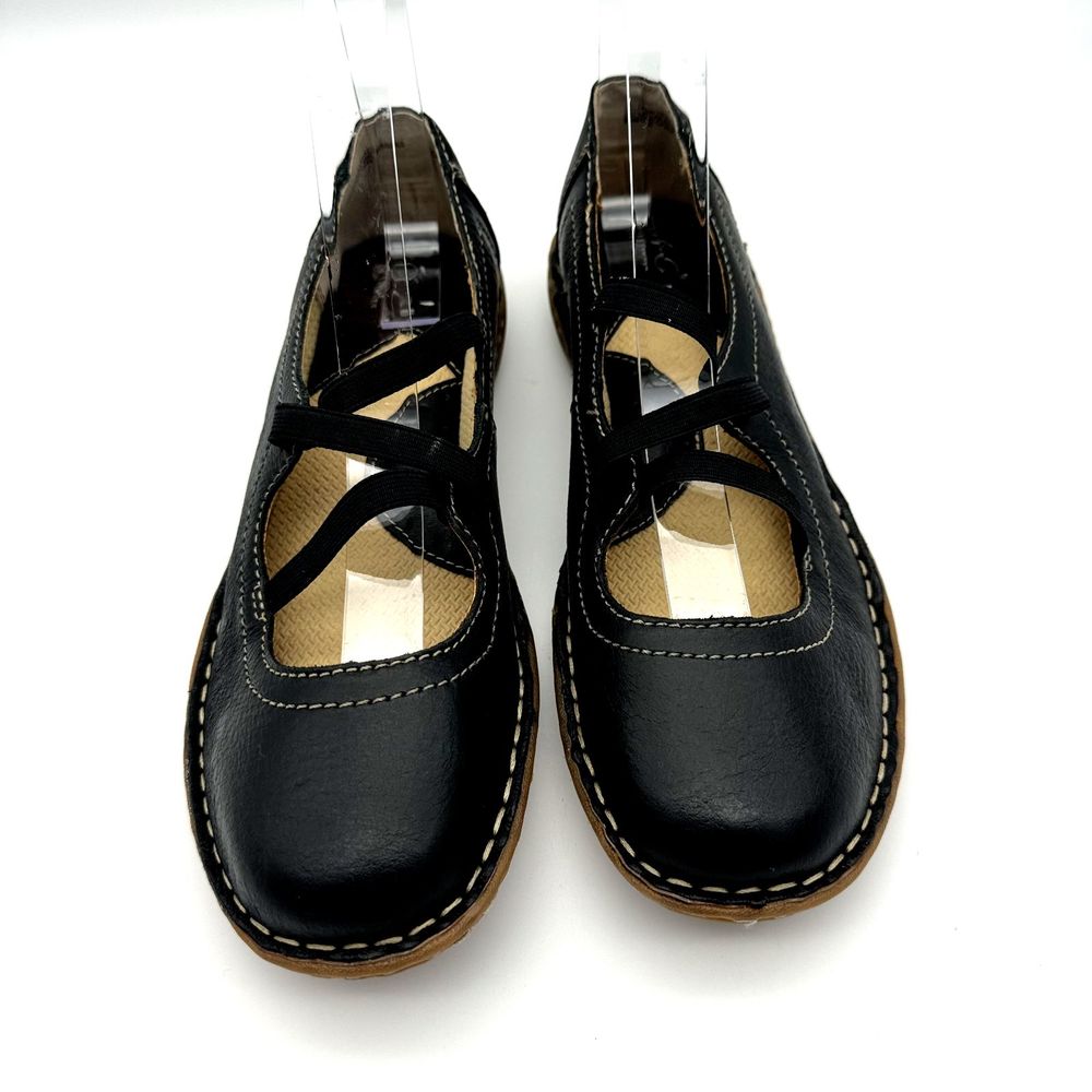 Boc Born Concept Nambe Mary Jane Sz 8M Black Womens Walking Shoes Leather  NEW